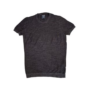 Abercrombie & Fitch Dark Gray Pima Cotton Short Sleeve Tee